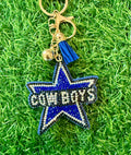 Cowboys Bling Keychain
