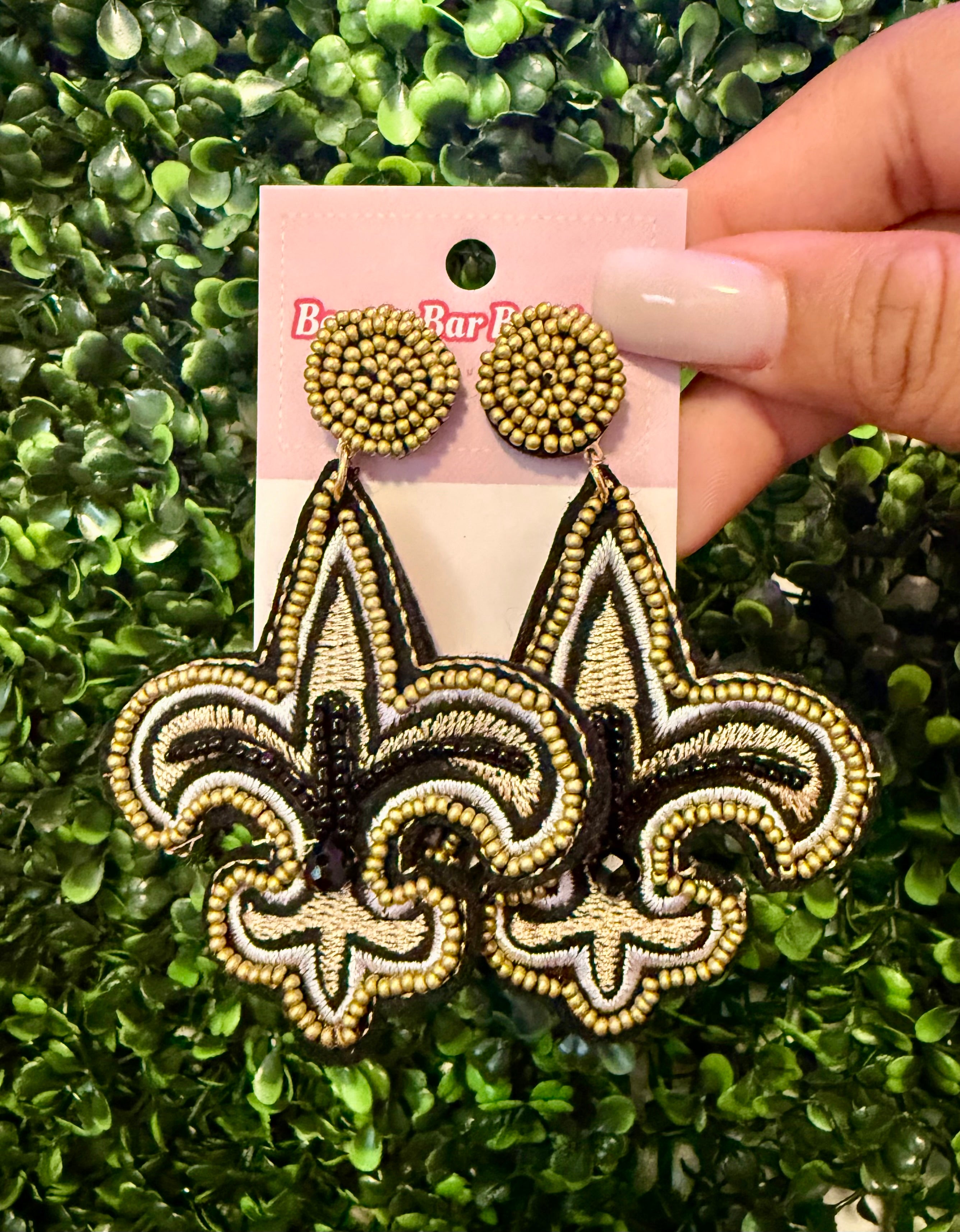 Saint Game Day Earrings
