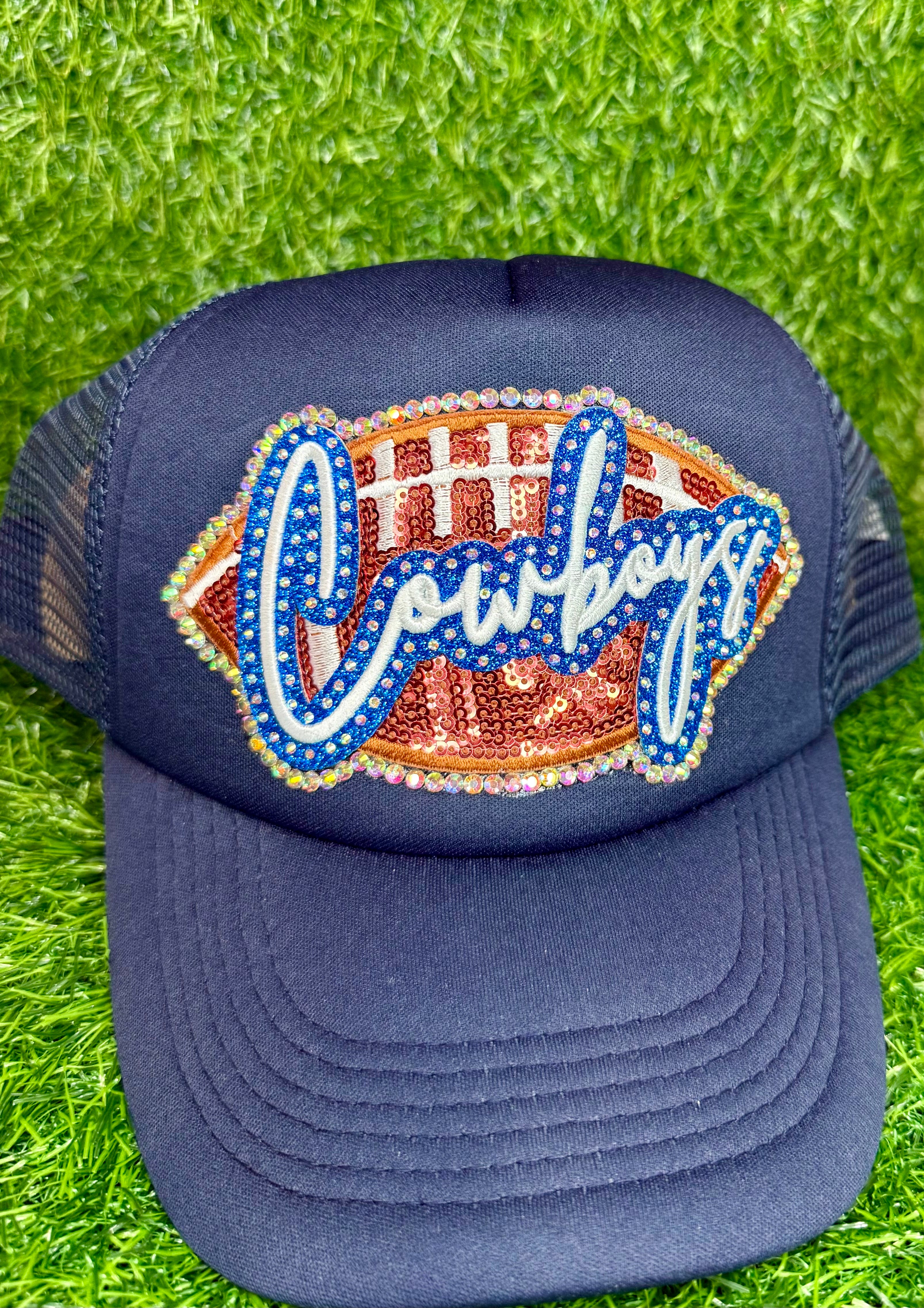 Custom Cowboys Bling Hat