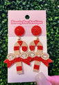 Candy Cane Wishes Earrings