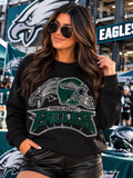 Eagles Game Day Rhinestone Sweatshirt