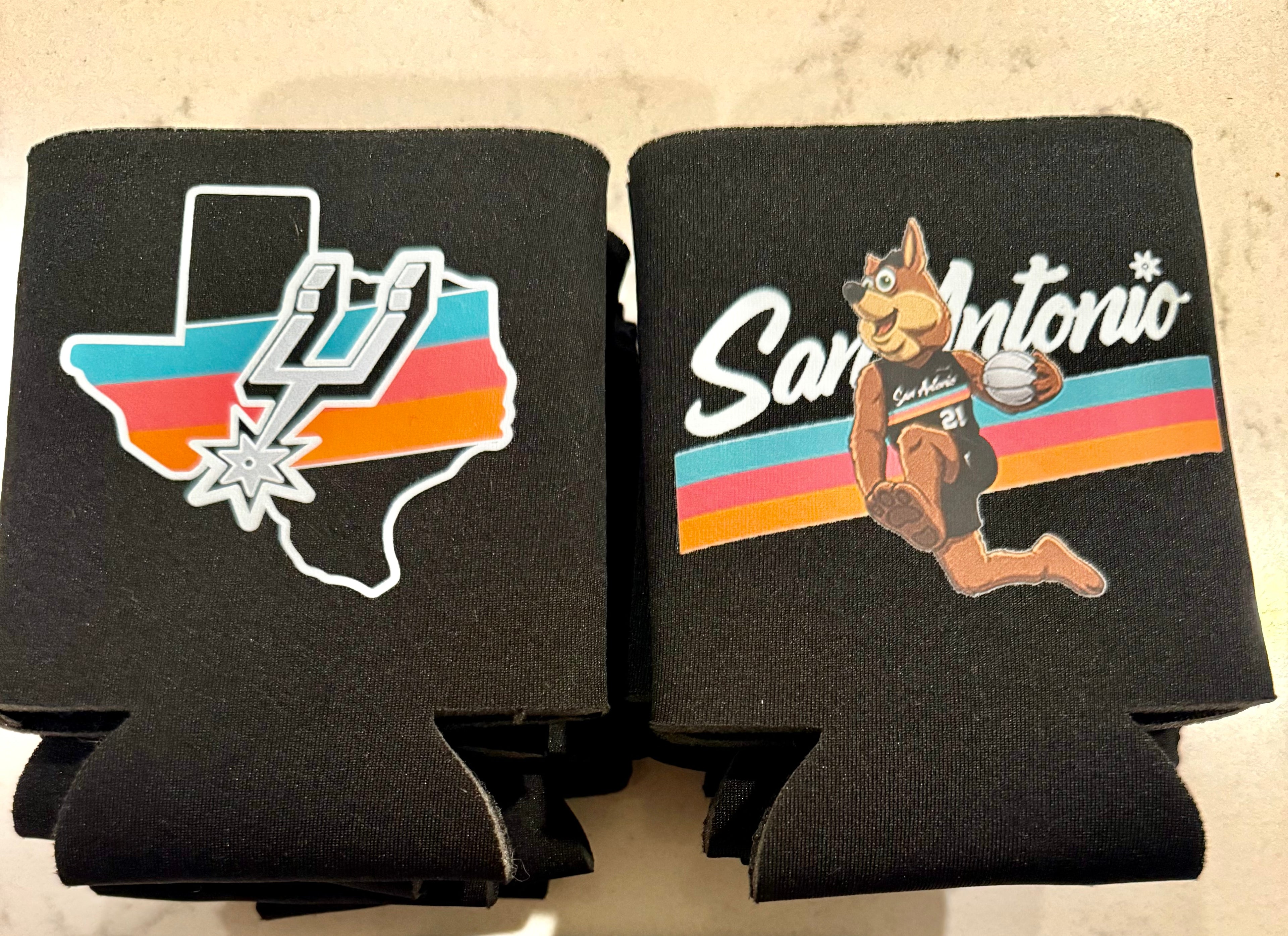 Spurs Koozies