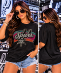 Viva Los Spurs Rhinestone Jersey