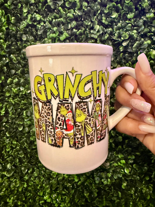 Grinchy Mama Mug