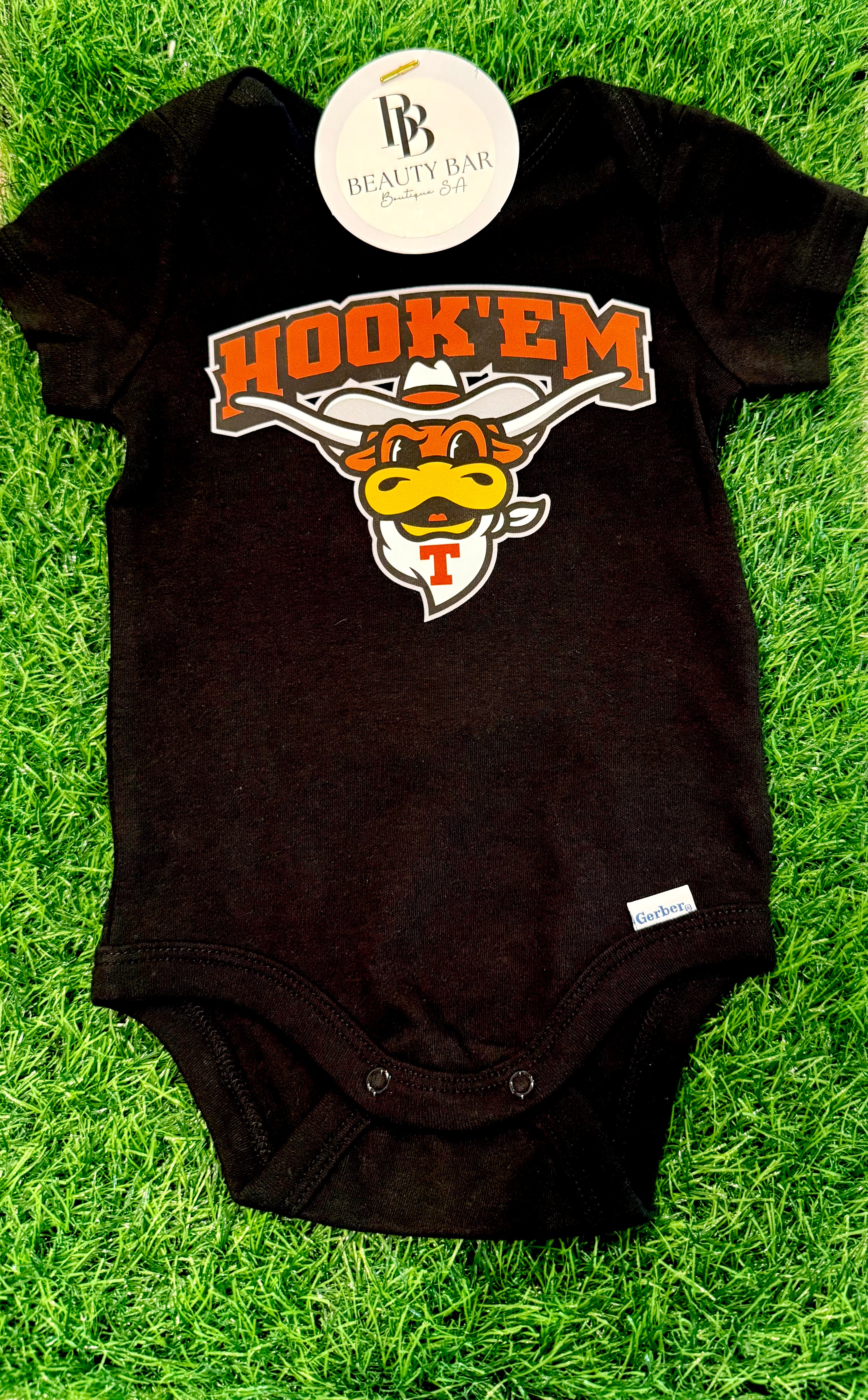 Hook ‘Em Bevo Onesie
