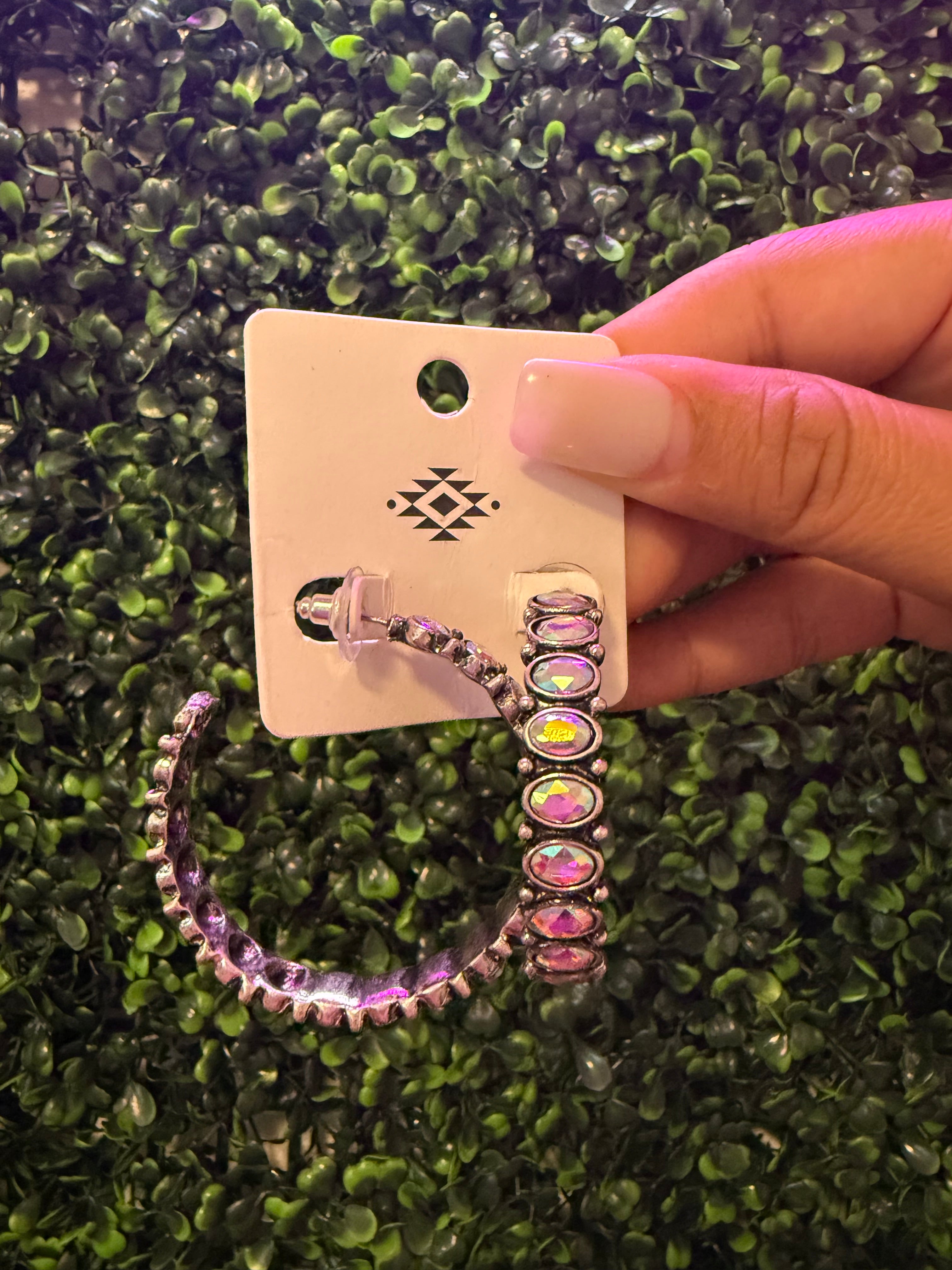 Sparkle Babe Hoops