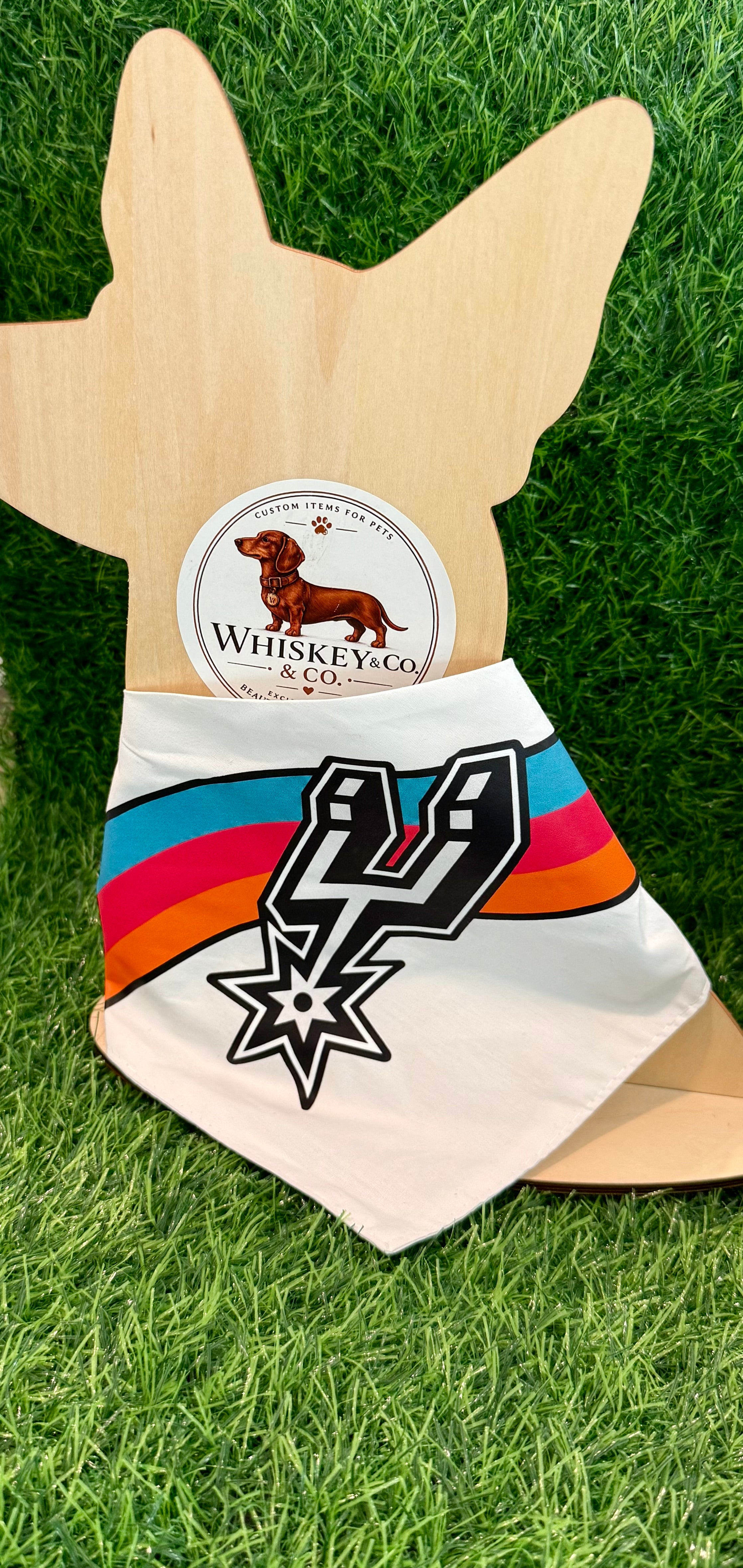 Whiskey & Co Spurs Bandana