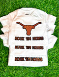 Pre-Order Hook’Em Horns Onesies