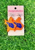 Custom Roadrunner Earrings