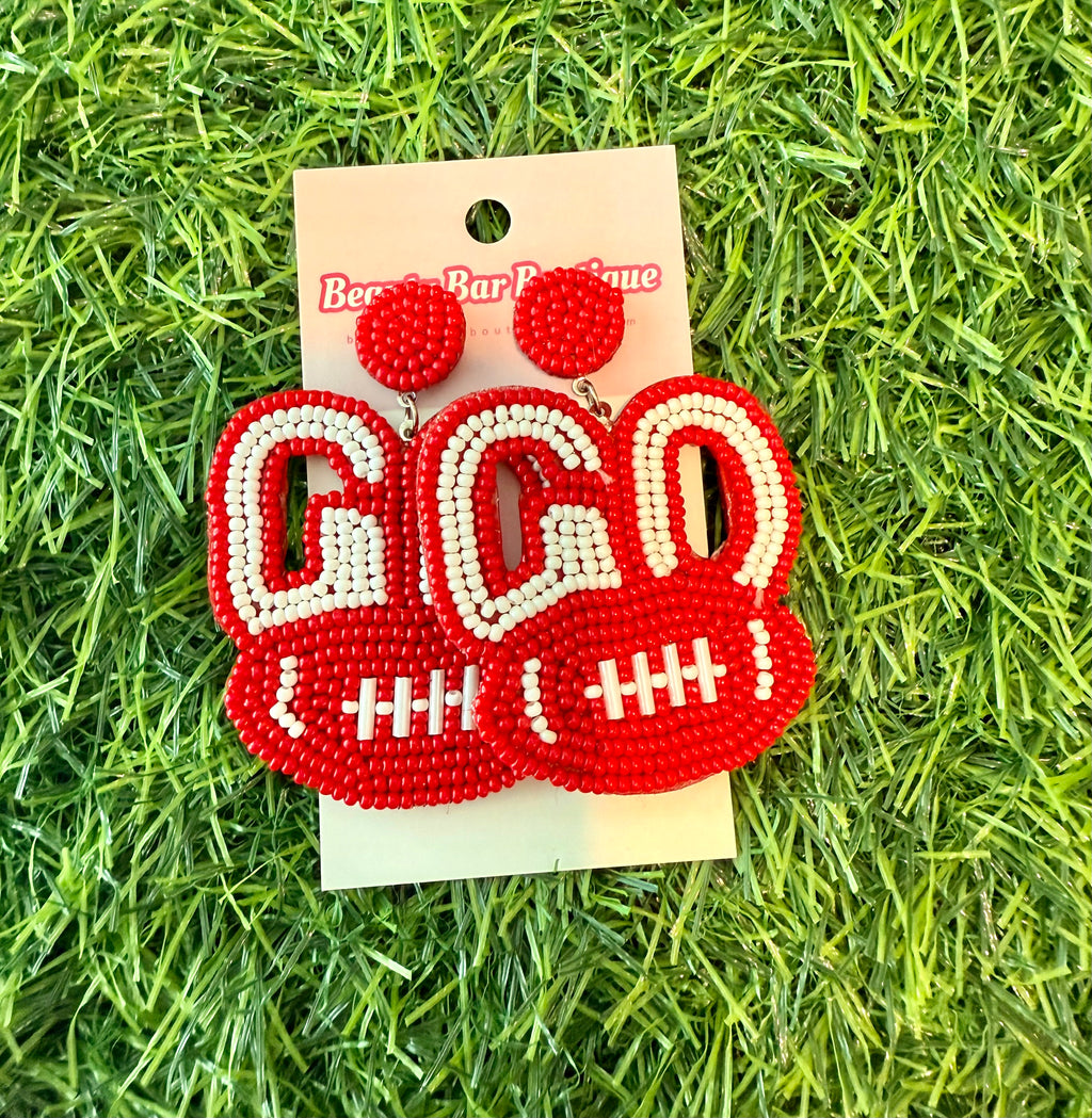 Go Team Earrings