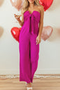 Lovely Girl Tied Tube Wide Leg Jumpsuit