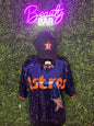 Astros Crop Sequin Game Day Top