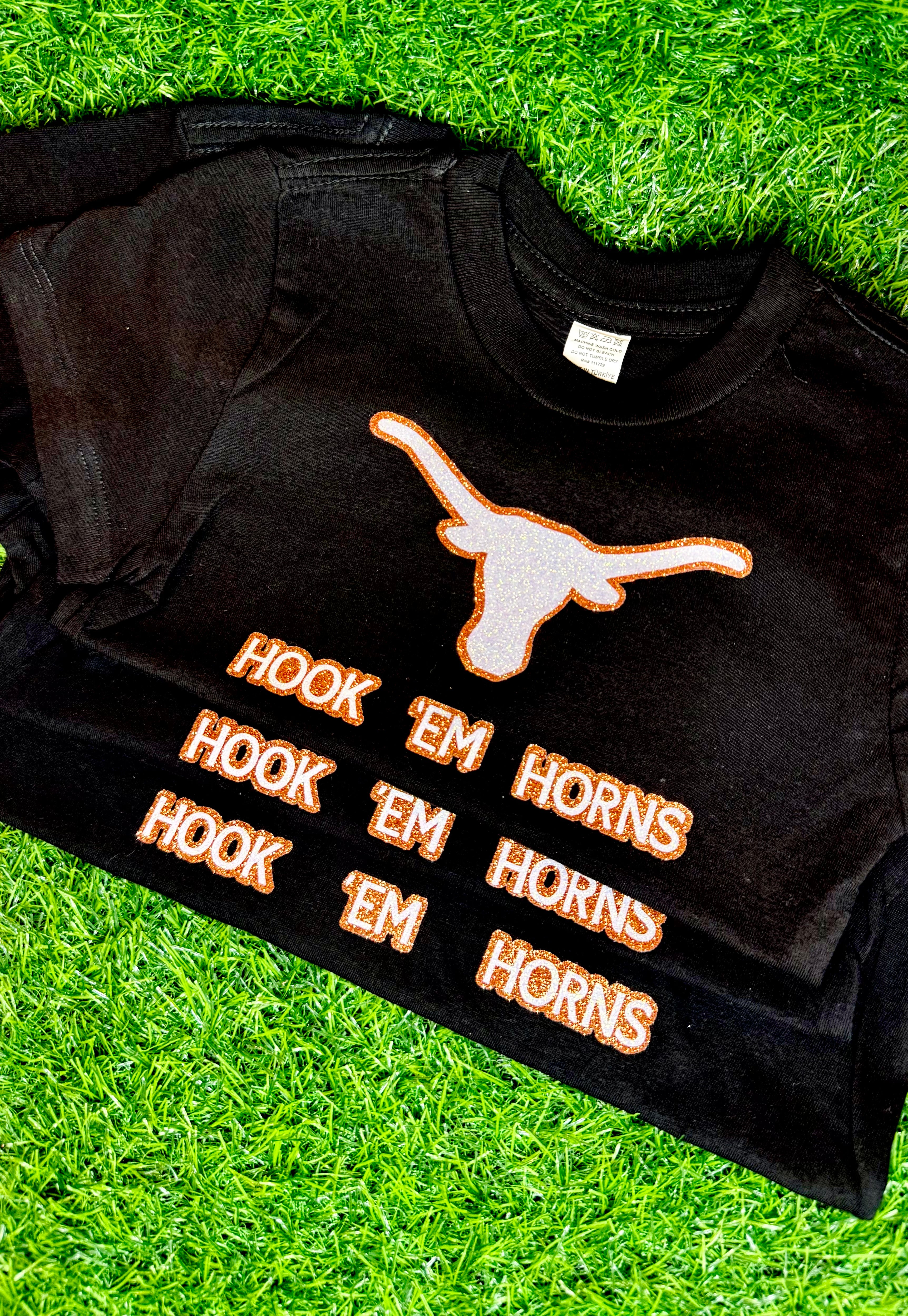 Pre-Order Hook’Em Horns Toddler Tees