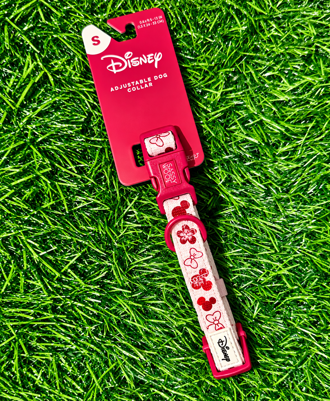 Disney Minnie Mouse Adjustable Dog Collar