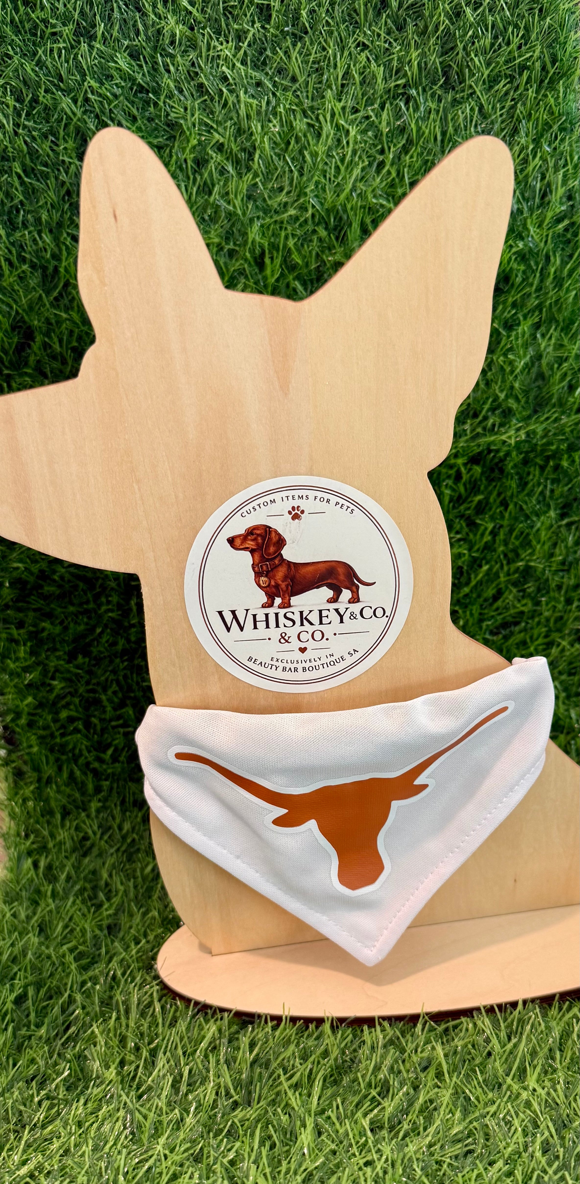 Whiskey & Co Longhorn Collar Bandana