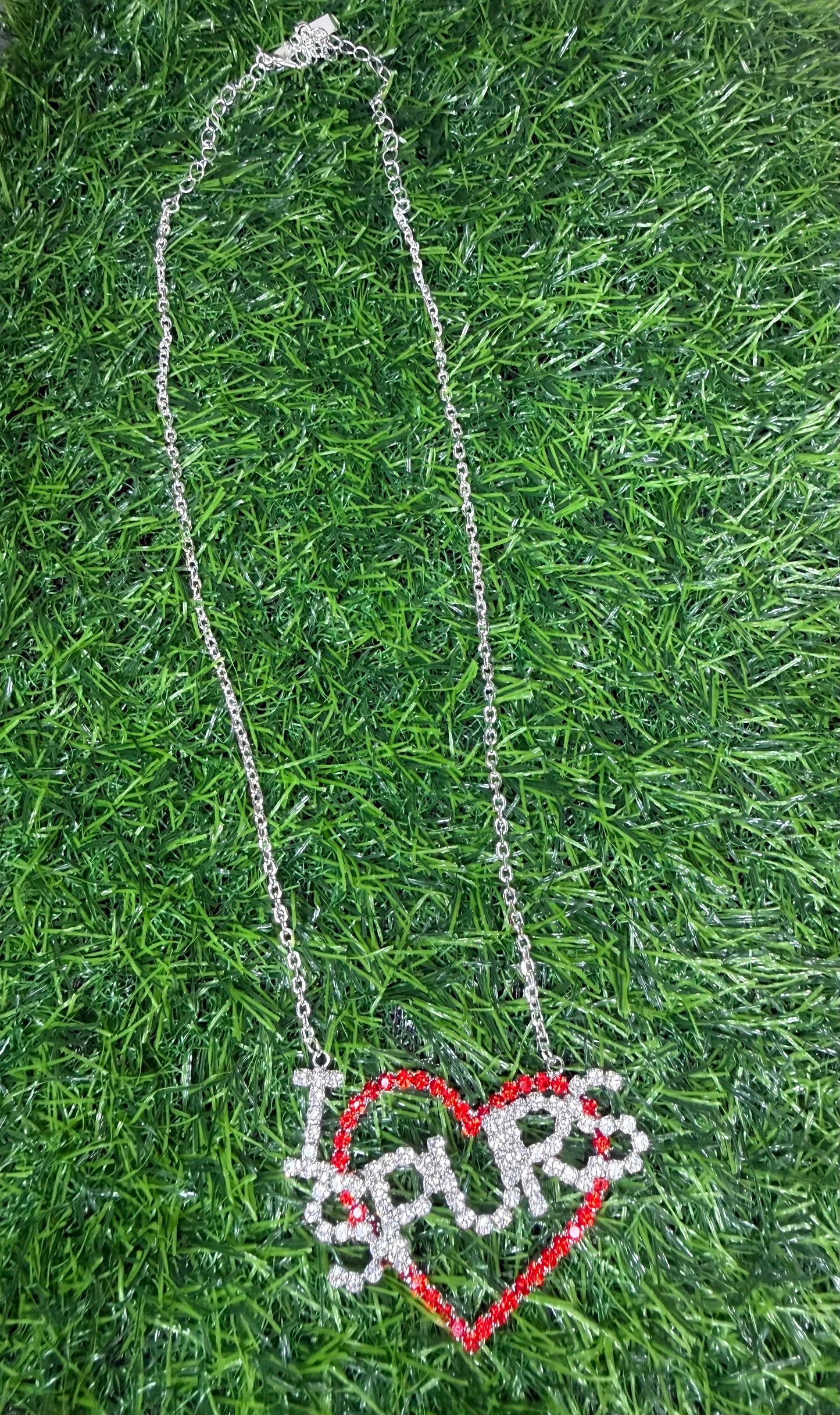 I Love Spurs Necklace
