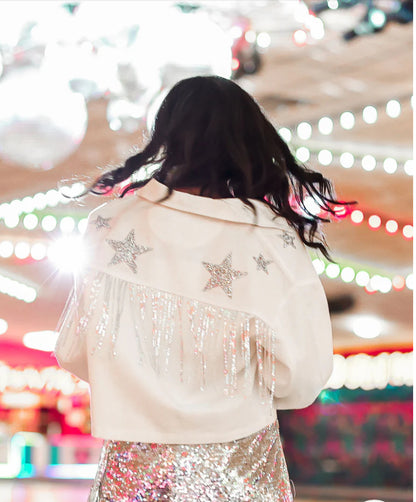 Dancing with the Stars Embellished Denim Jacket