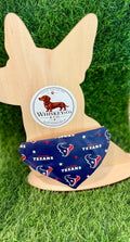 Whiskey & Co Texans Collar Bandana