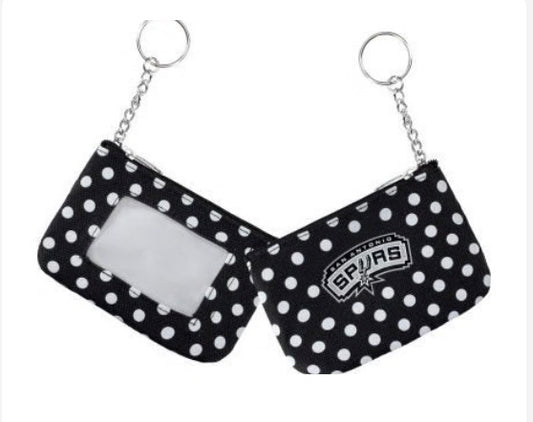 Spurs ID & Pouch Keychain
