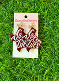 Custom TX Gig'em Aggies Earrings