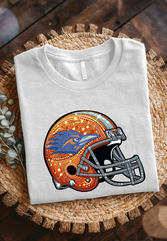 UTSA Bling Helmet Tee