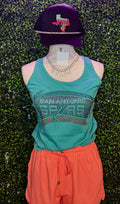 Spurs Blinging It to Playoffs Racerback Tank Top
