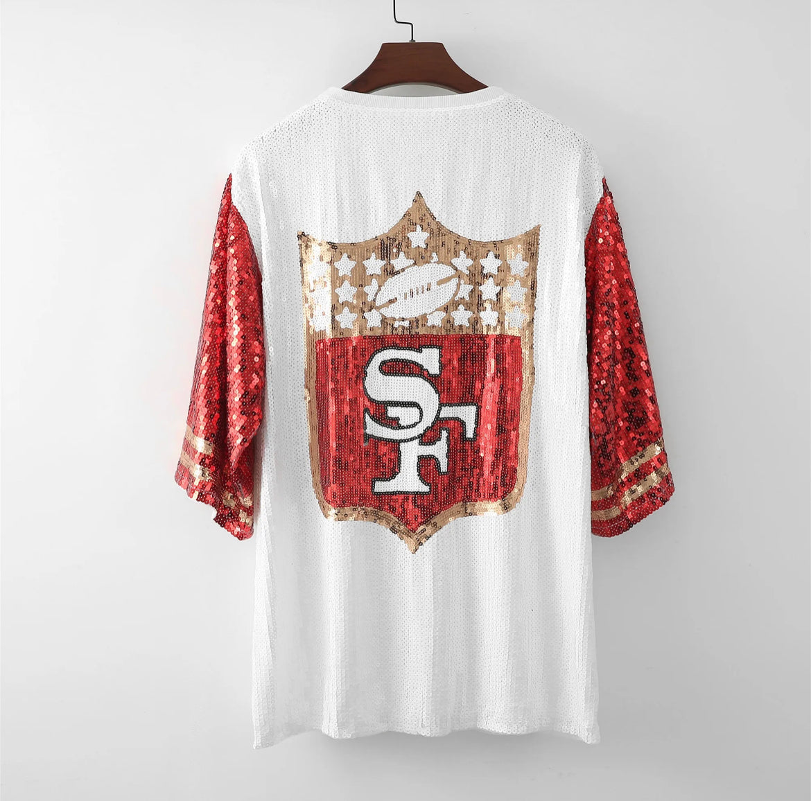 San Francisco 49ers Sequin Dress/ Top