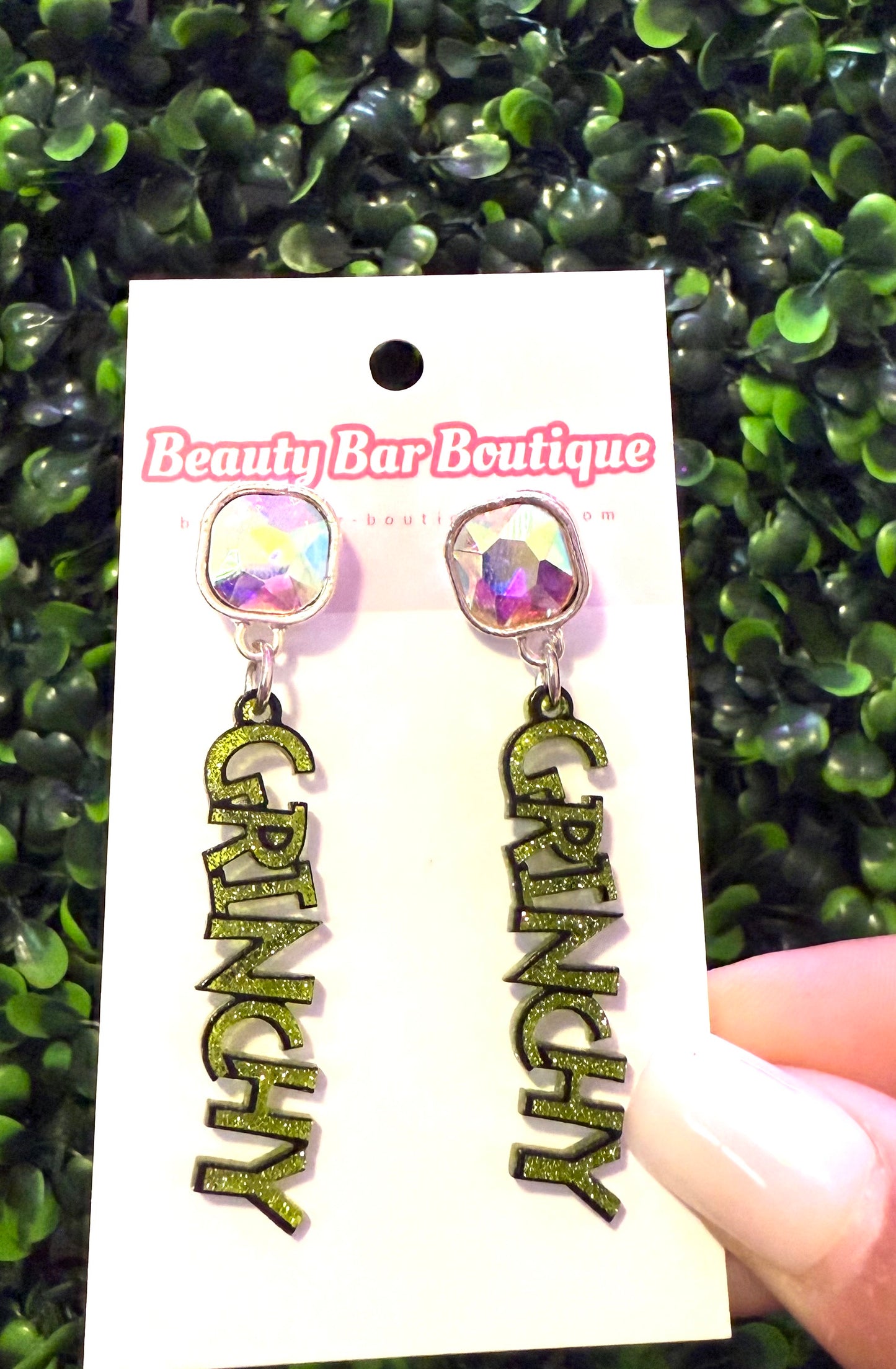 Grinchy Earrings