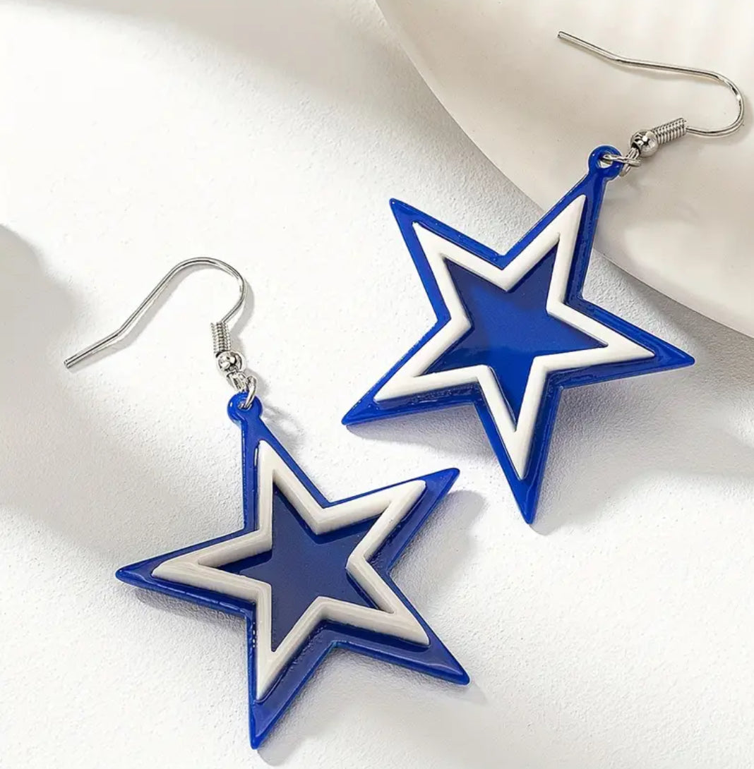 Dallas Star Earrings