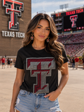 TX Tech Game Day Rhinestone Tee