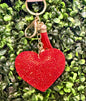 Bling Heart Keychain