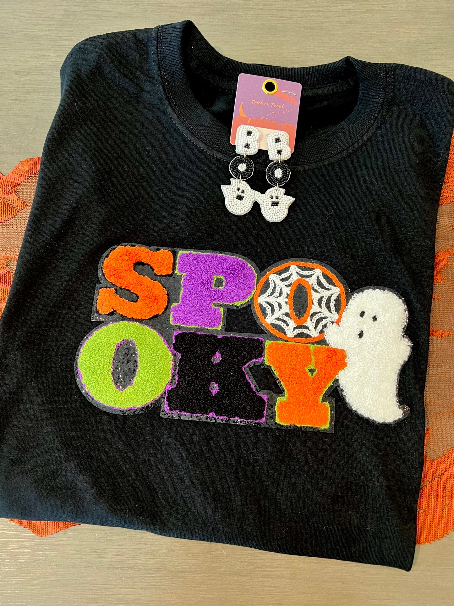 Spooky Purple Halloween T-Shirt