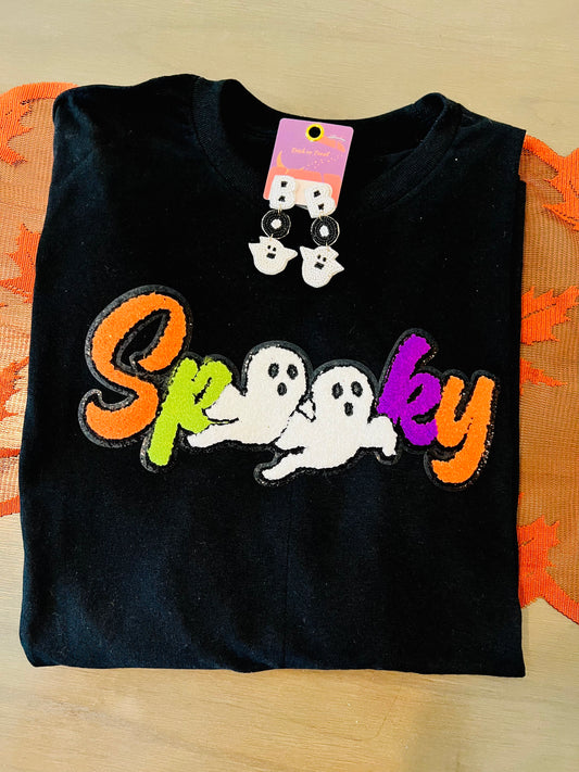 Spooky Ghost Halloween T-Shirt