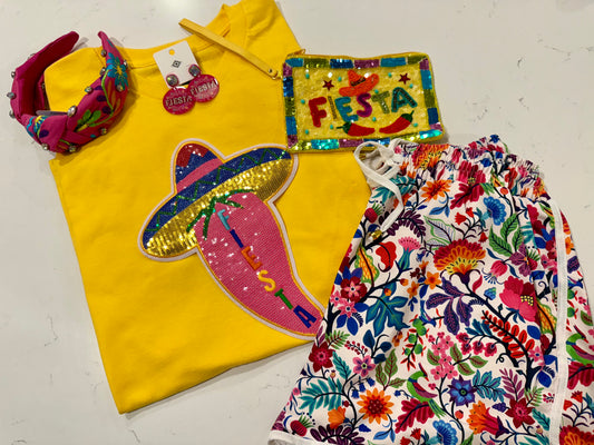 Fiesta Jalapeño Sequin Tee