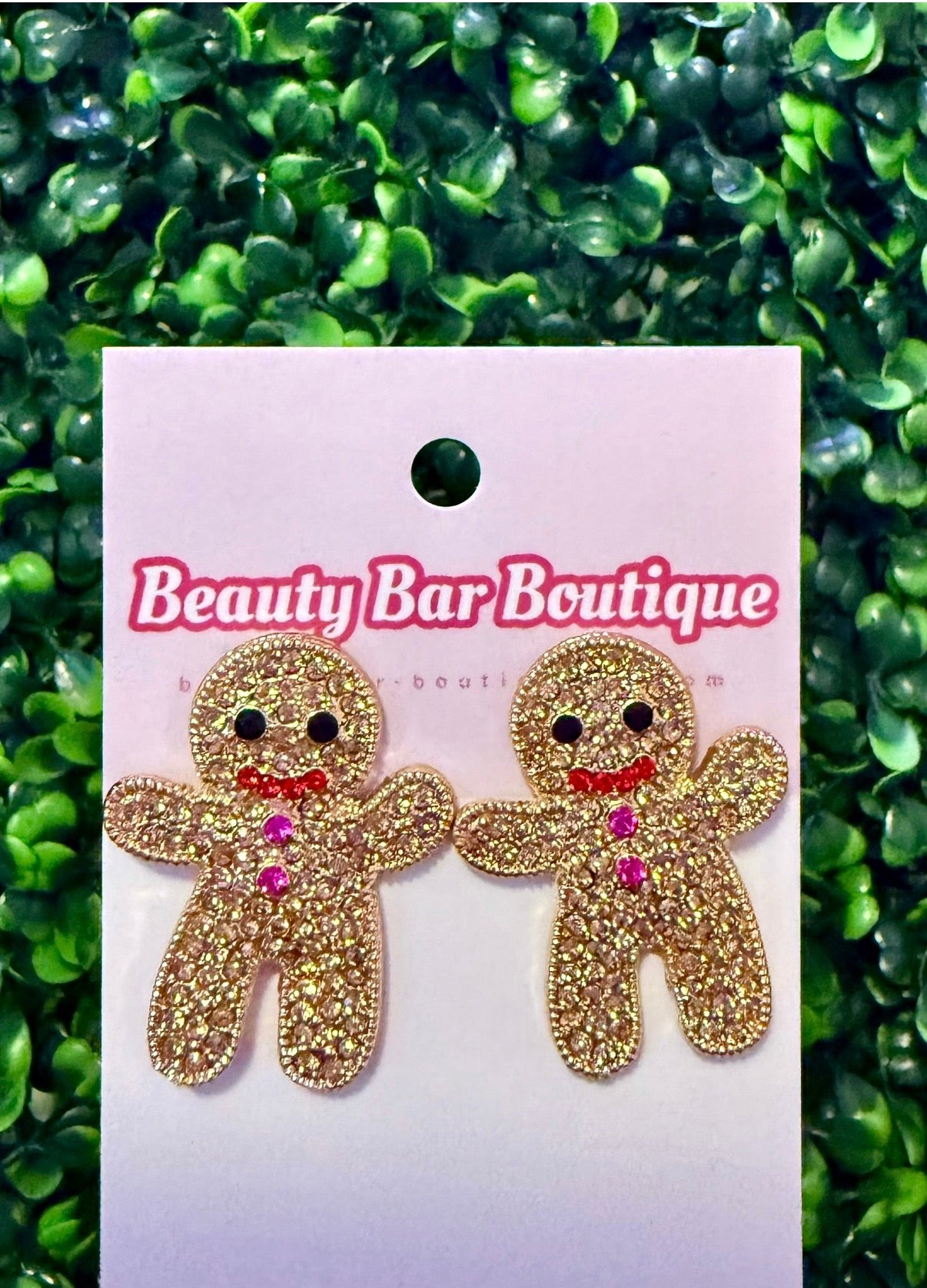 Gingerbread Glam Post Earrings