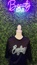 Let’s Go Eagle Sequin Drifit Top