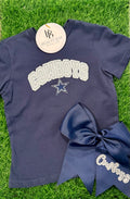 Cowboys Glitter Toddler Tee
