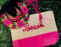 Beach Vibes Tote Bag Pink