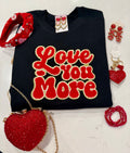 Love You More Patch Sweatshirt