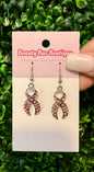 Pink Ribbon Earrings