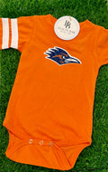 Let’s Go Roadrunners Glitter Varsity Onesie