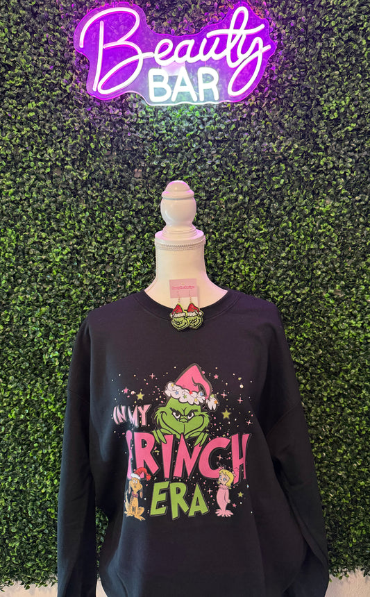 In my Grinch Era Sweatshirt