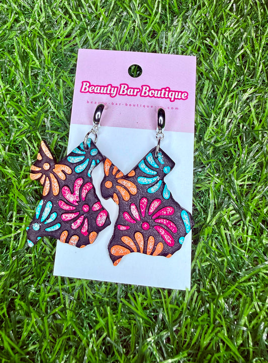 Viva Texas Earrings