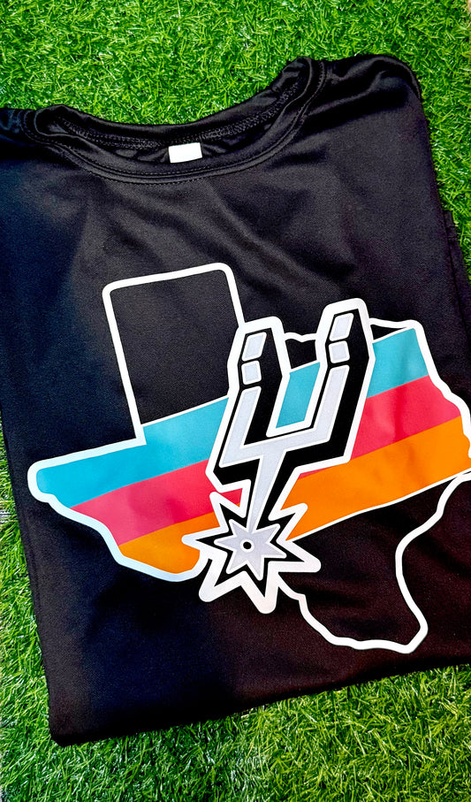 Spurs Texas Drifit Tee