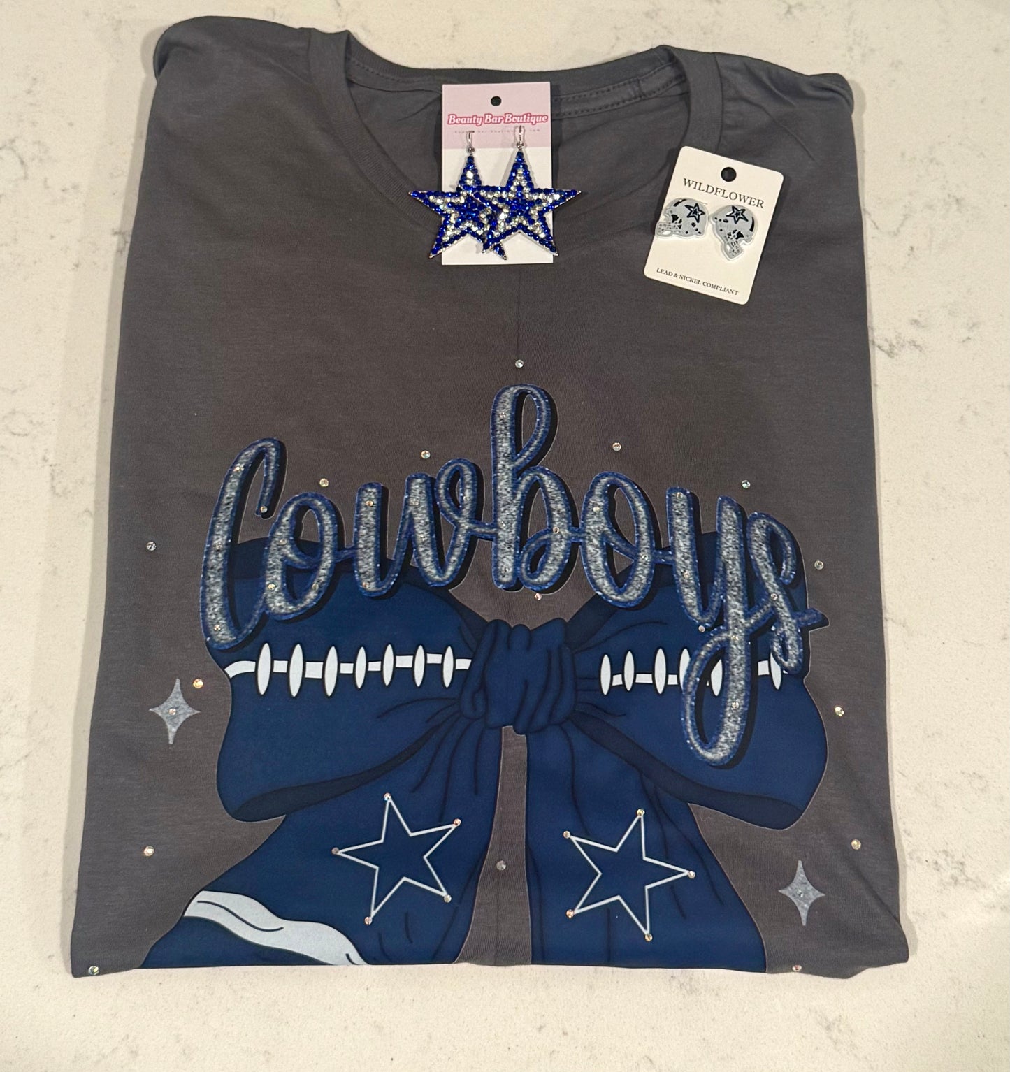 Game Day Big Bow Tee