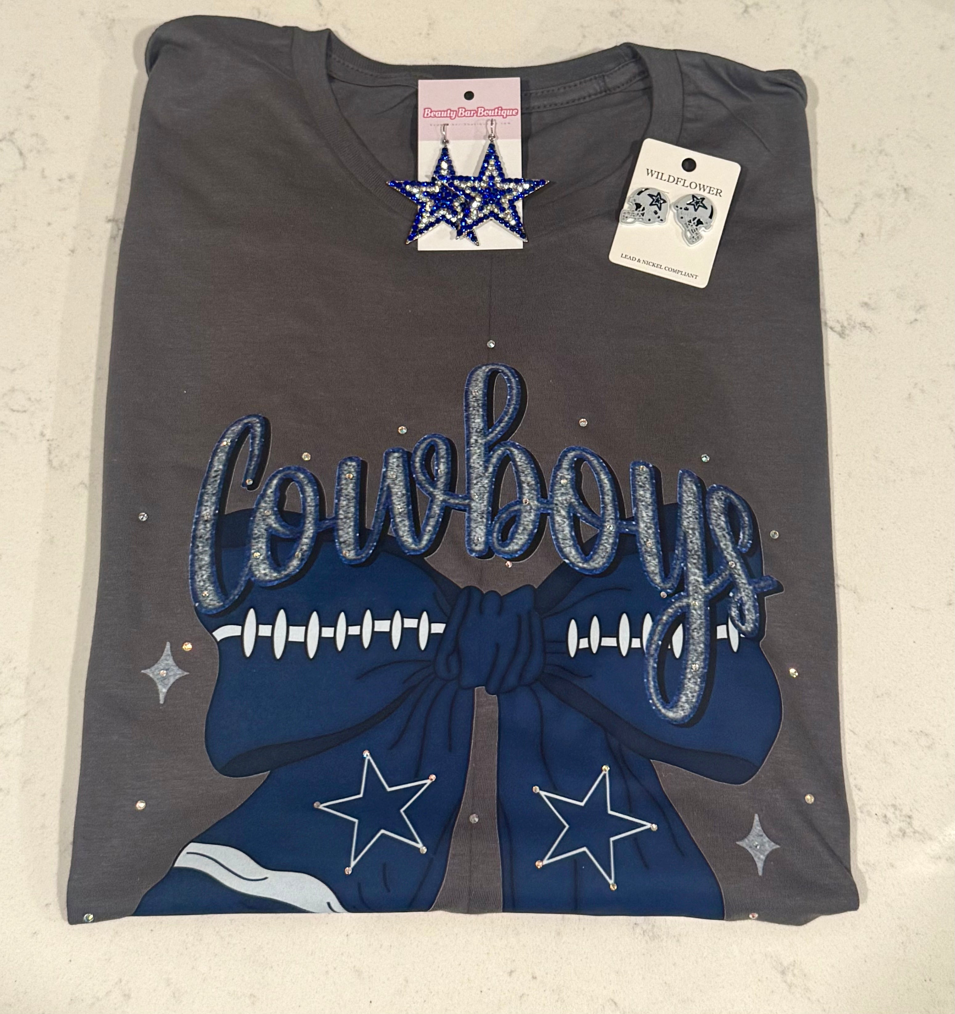 Game Day Big Bow Tee