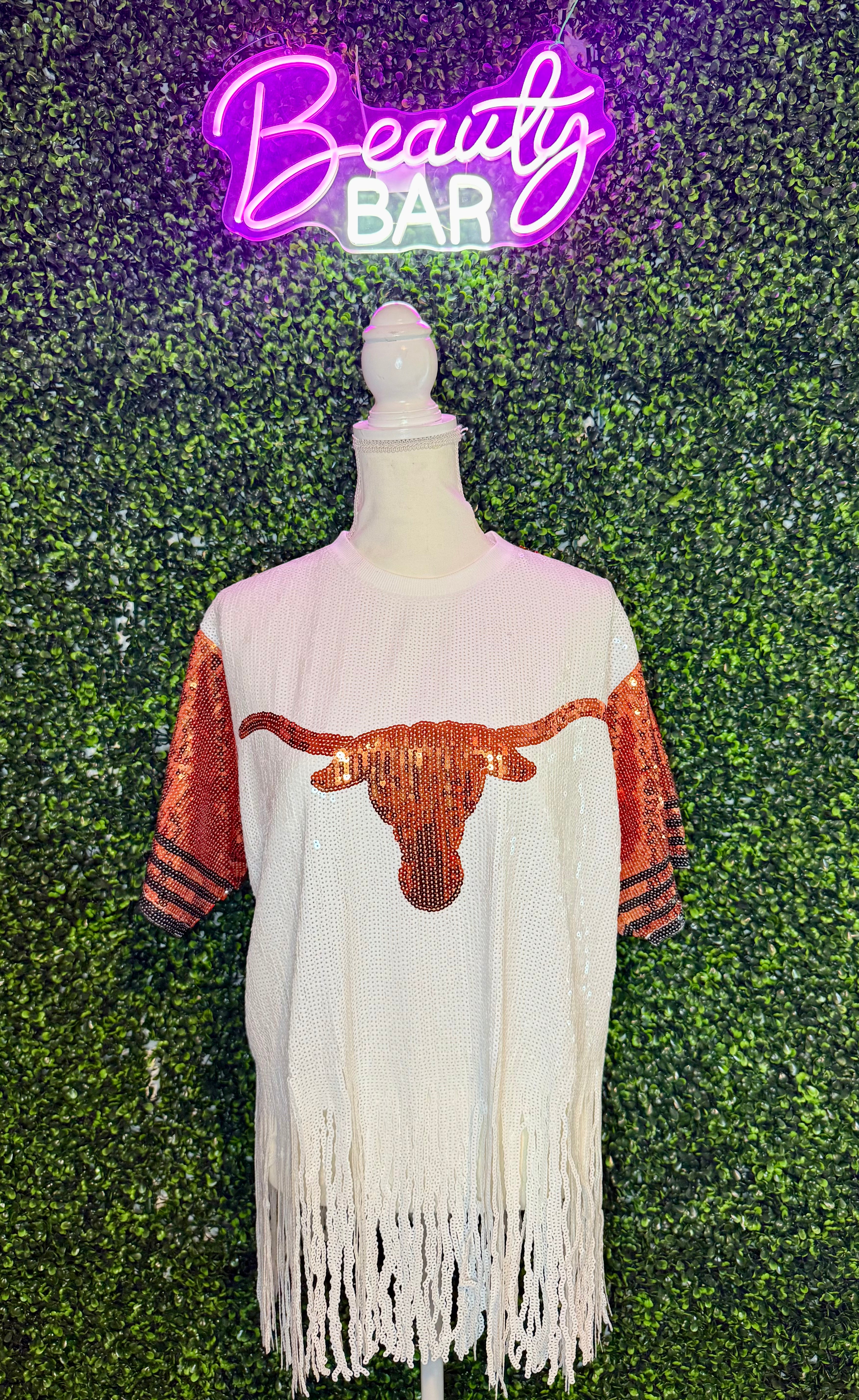 TX Hold’Em Girl Sequin Top