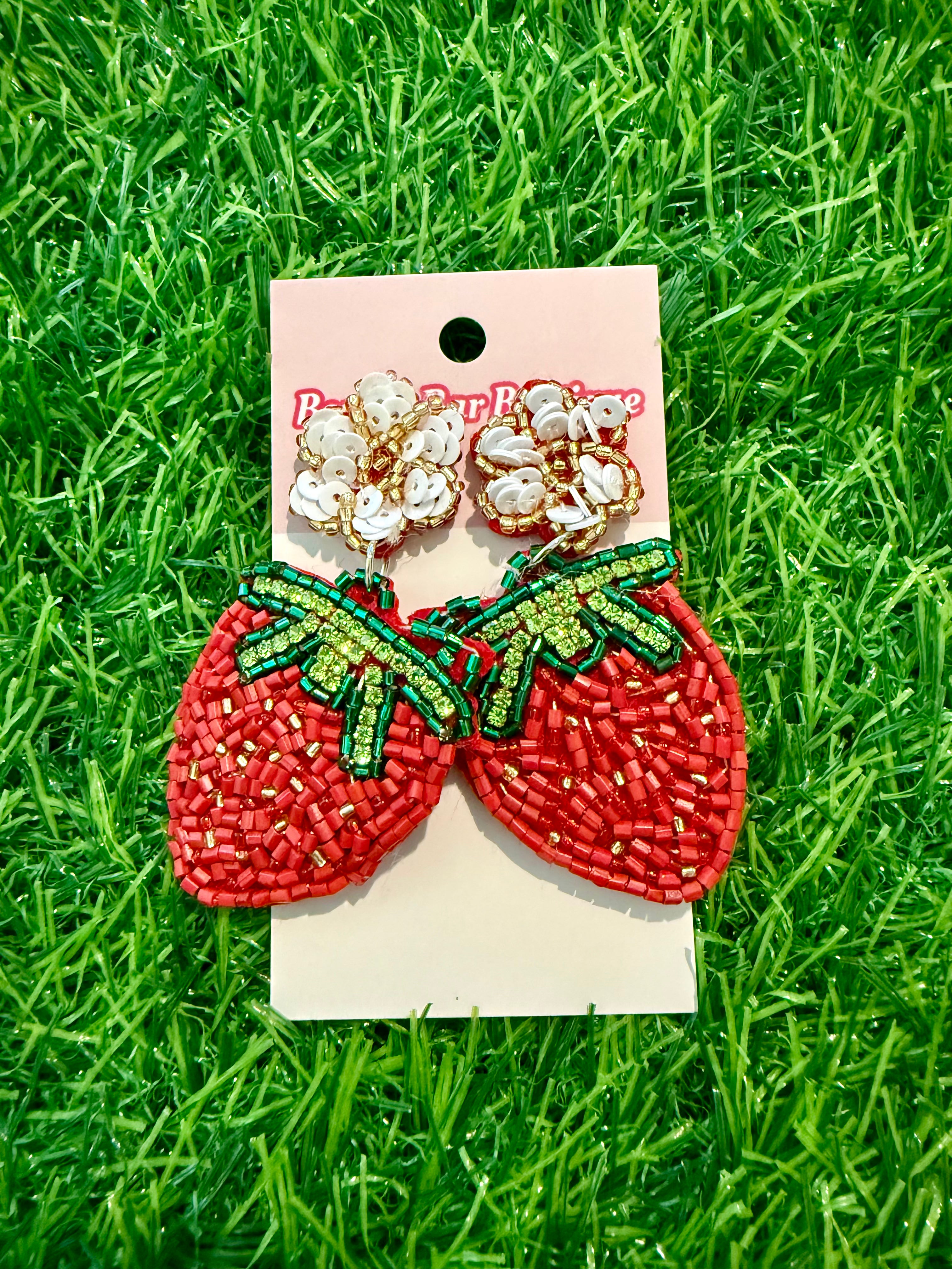 Strawberry Sunshine Earrings