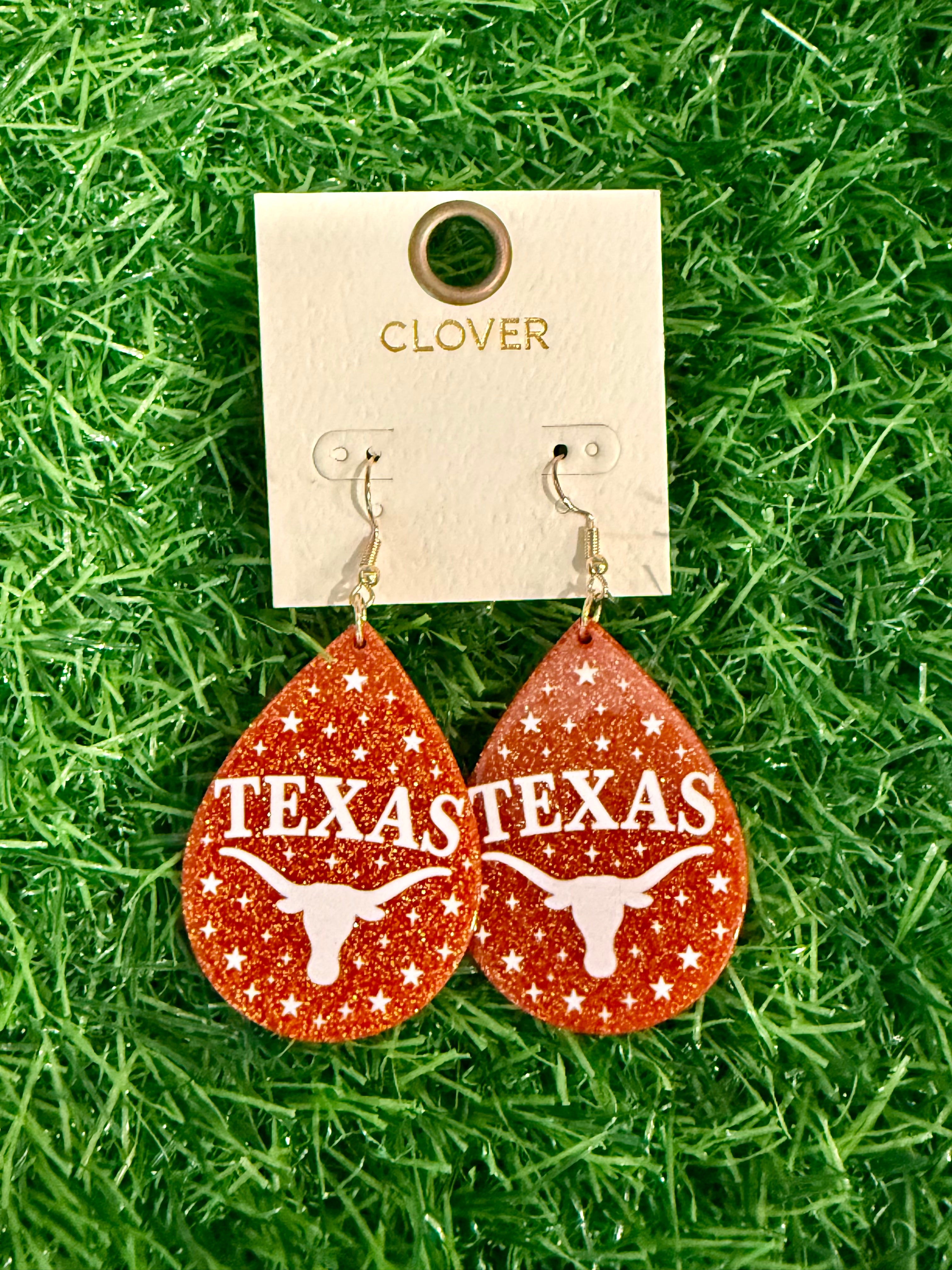 Texas Horns Game Day Earrings