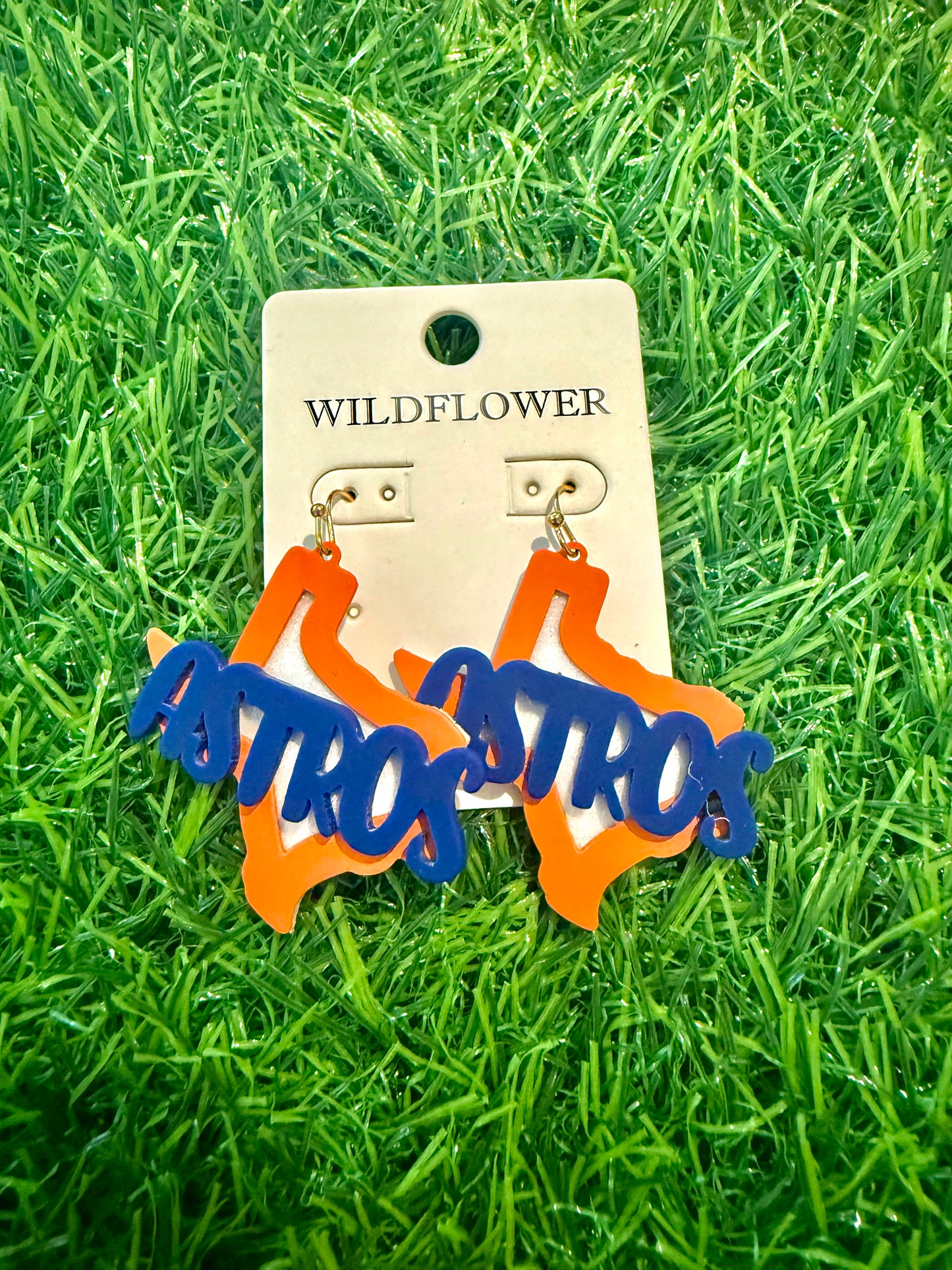 Astros TX Babe Earrings